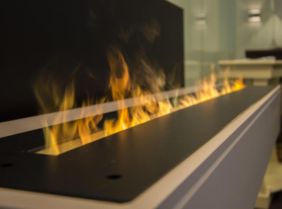 Электроочаг RealFlame Line-S 150 3D Matte Black. Фото №4