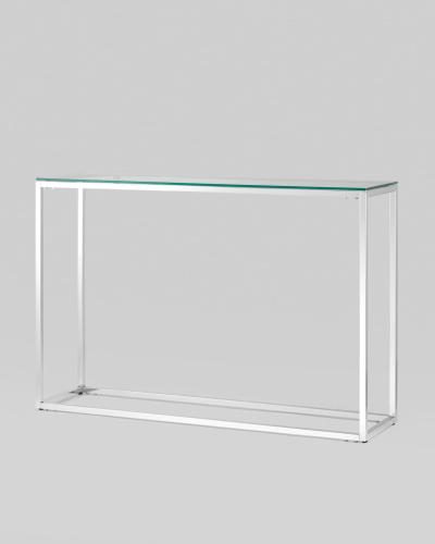 Консоль ТАУН 115*30 серебро. Фото №3