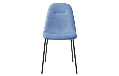 Стул C-1101 синий/матовый черный. Фото №5