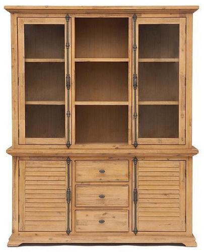 Буфет Secret De Maison AVIGNON( mod. PRO-D01-178 ) дерево акация, 220х178х45см, Натуральный (Brushed Ash color). Фото №1