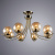Люстра на штанге Arte Lamp Scarlett A2715PL-8AB фото Люстра на штанге Arte Lamp Scarlett A2715PL-8AB. Фото №2