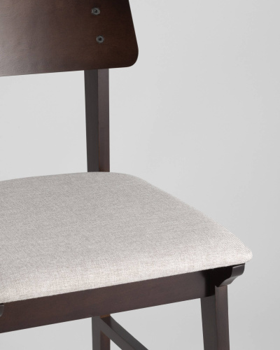 Стул ODEN светло-серый 2 шт.. Фото №10