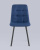 Стул Chilly рогожка темно-синий фото Стул Chilly рогожка темно-синий. Фото №5