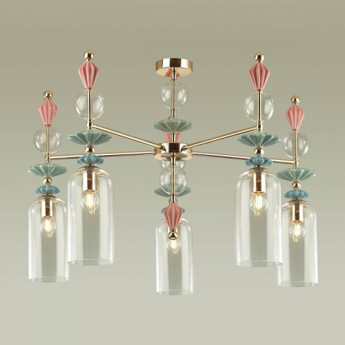 Потолочная люстра Odeon Light Bizet 4855/5C. Фото №2