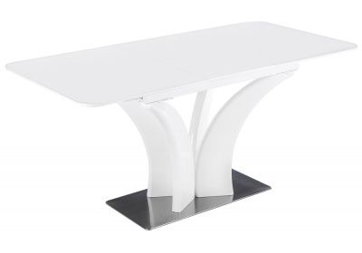 Стол стеклянный Horns 160 super white. Фото №2