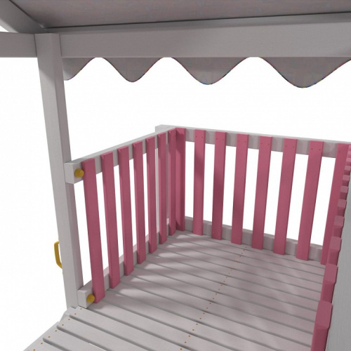 Комплекс игровой ДК6Р, розовый, серый. Фото №8