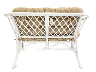 Диван Багама с полной подушкой , цвет: белый. Фото №5