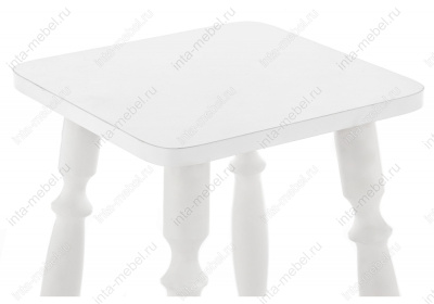 Стул деревянный Грай белый глянец. Фото