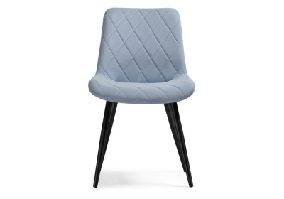 Стул Fox black / light blue. Фото