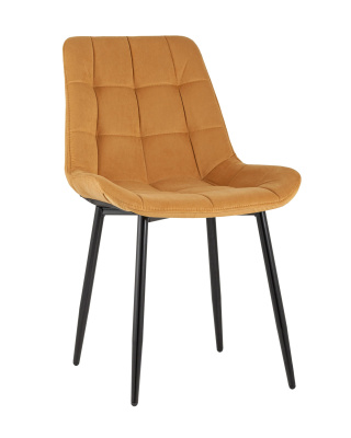 Стул Флекс велюр оранжевый. Фото №2