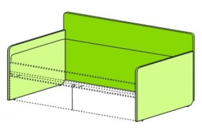 Комплект спинок тахты Силуэт фото Комплект спинок тахты Силуэт. Фото №3
