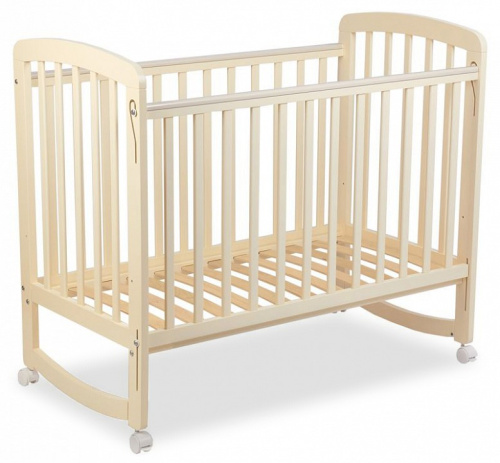 Кроватка Polini Kids Simple 304, бежевый. Фото №1