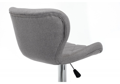 Барный стул Porch grey fabric. Фото