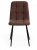 Стул CHILLY MAX Велюр/металл , 45 х 59 х 88 см , коричневый 09/черный (поставляется по 2 шт) фото Стул CHILLY MAX Велюр/металл , 45 х 59 х 88 см , коричневый 09/черный (поставляется по 2 шт). Фото №2