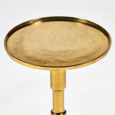 Столик кофейный Secret De Maison MUSIQUE ( mod. 12487 ) алюминиевый сплав, 32x32x52 см, античная медь фото Столик кофейный Secret De Maison MUSIQUE ( mod. 12487 ) алюминиевый сплав, 32x32x52 см, античная медь. Фото