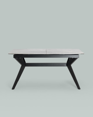 Стол обеденный Аркада раскладной 160-210*90 керамика темная. Фото №4