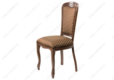 Стул деревянный Клето орех / золото. Фото